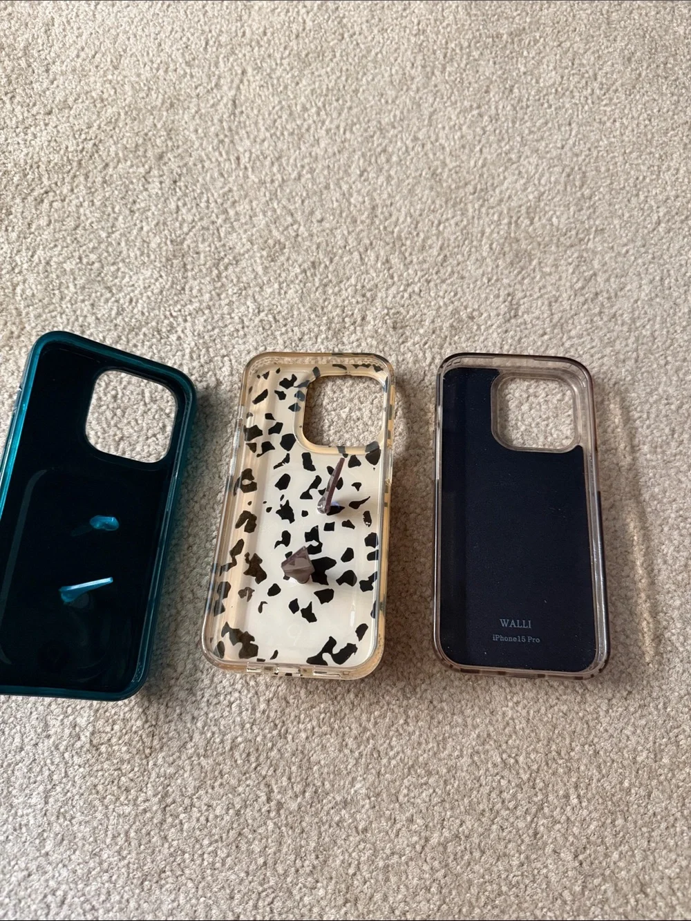 Loopy Case Phone Case Trio in Teal, Tortoiseshell, and Green